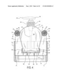 CONTAINER ORIENTING HOLDER WITH ROLLER SUPPORTS AND A CONTAINER ORIENTING     METHOD diagram and image