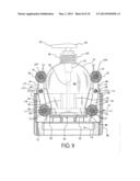 CONTAINER ORIENTING HOLDER WITH ROLLER SUPPORTS AND A CONTAINER ORIENTING     METHOD diagram and image