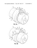 GEODESIC PNEUMATIC TIRE WITH BRAIDED CARCASS diagram and image