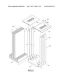 HEAT-DISSIPATING FIN CAPABLE OF INCREASING HEAT-DISSIPATING AREA diagram and image