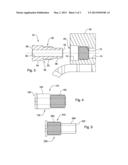 MOUNTING STRUCTURE FOR MOUNTING A DEPTH CONTROL MEMBER TO A ROW UNIT OF AN     IMPLEMENT diagram and image