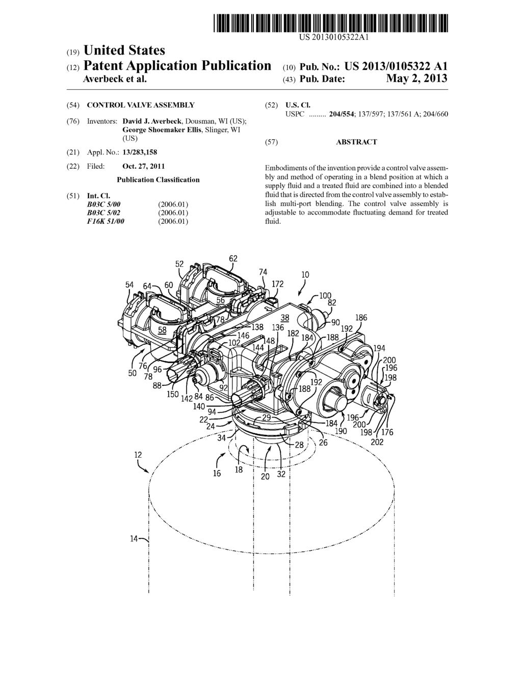 Control Valve Assembly - diagram, schematic, and image 01