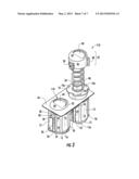 FLUSH MOUNTED CENTER CONSOLE CUP HOLDER diagram and image