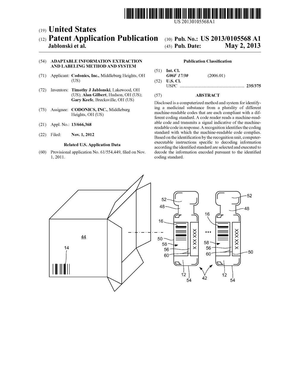 ADAPTABLE INFORMATION EXTRACTION AND LABELING METHOD AND SYSTEM - diagram, schematic, and image 01