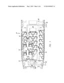 HIGH PRIVACY PASSENGER AIRCRAFT CABIN ARRANGEMENT diagram and image