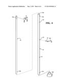 Space-Saving Flat Screen Television Stand diagram and image