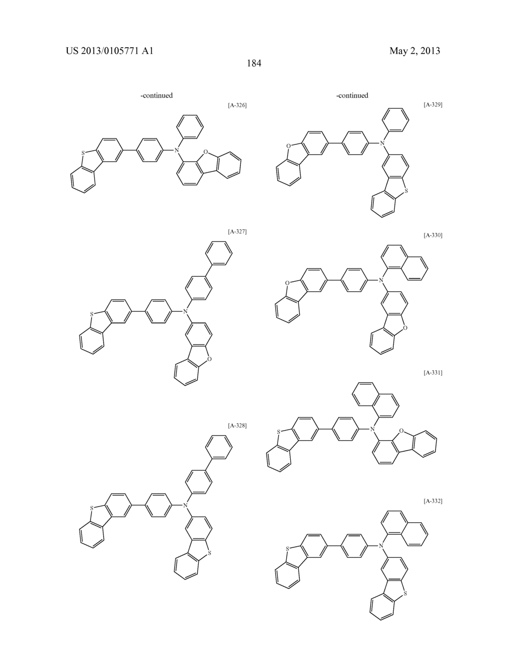 COMPOUND FOR OPTOELECTRONIC DEVICE, ORGANIC LIGHT EMITTING DIODE INCLUDING     THE SAME, AND DISPLAY INCLUDING THE ORGANIC LIGHT EMITTING DIODE - diagram, schematic, and image 199