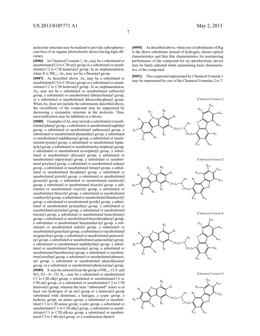 COMPOUND FOR OPTOELECTRONIC DEVICE, ORGANIC LIGHT EMITTING DIODE INCLUDING     THE SAME, AND DISPLAY INCLUDING THE ORGANIC LIGHT EMITTING DIODE - diagram, schematic, and image 22