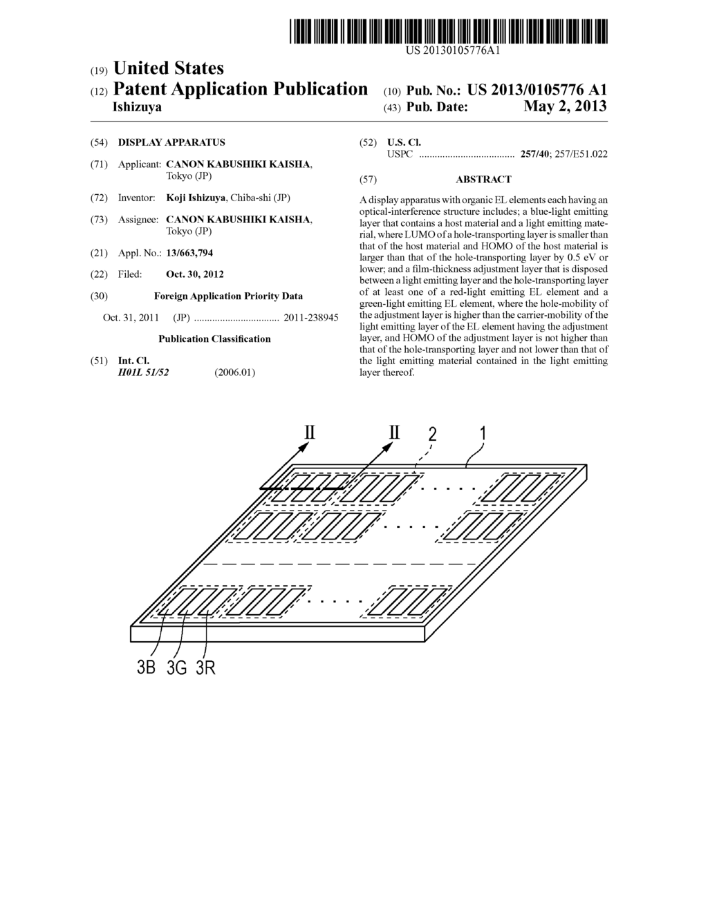 DISPLAY APPARATUS - diagram, schematic, and image 01