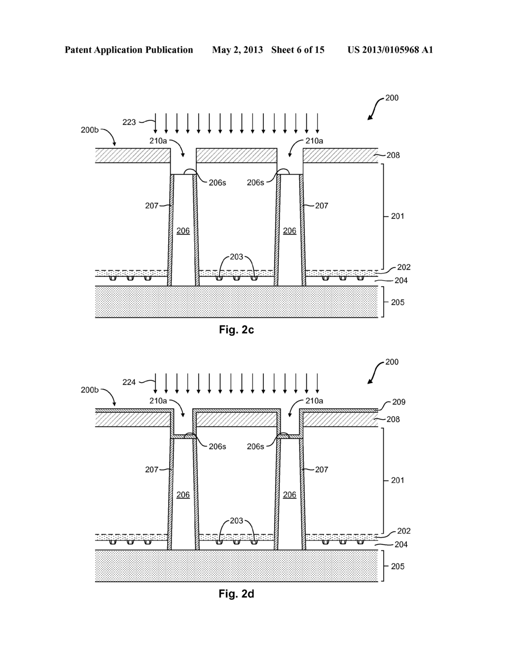 TSV Backside Processing Using Copper Damascene Interconnect Technology - diagram, schematic, and image 07