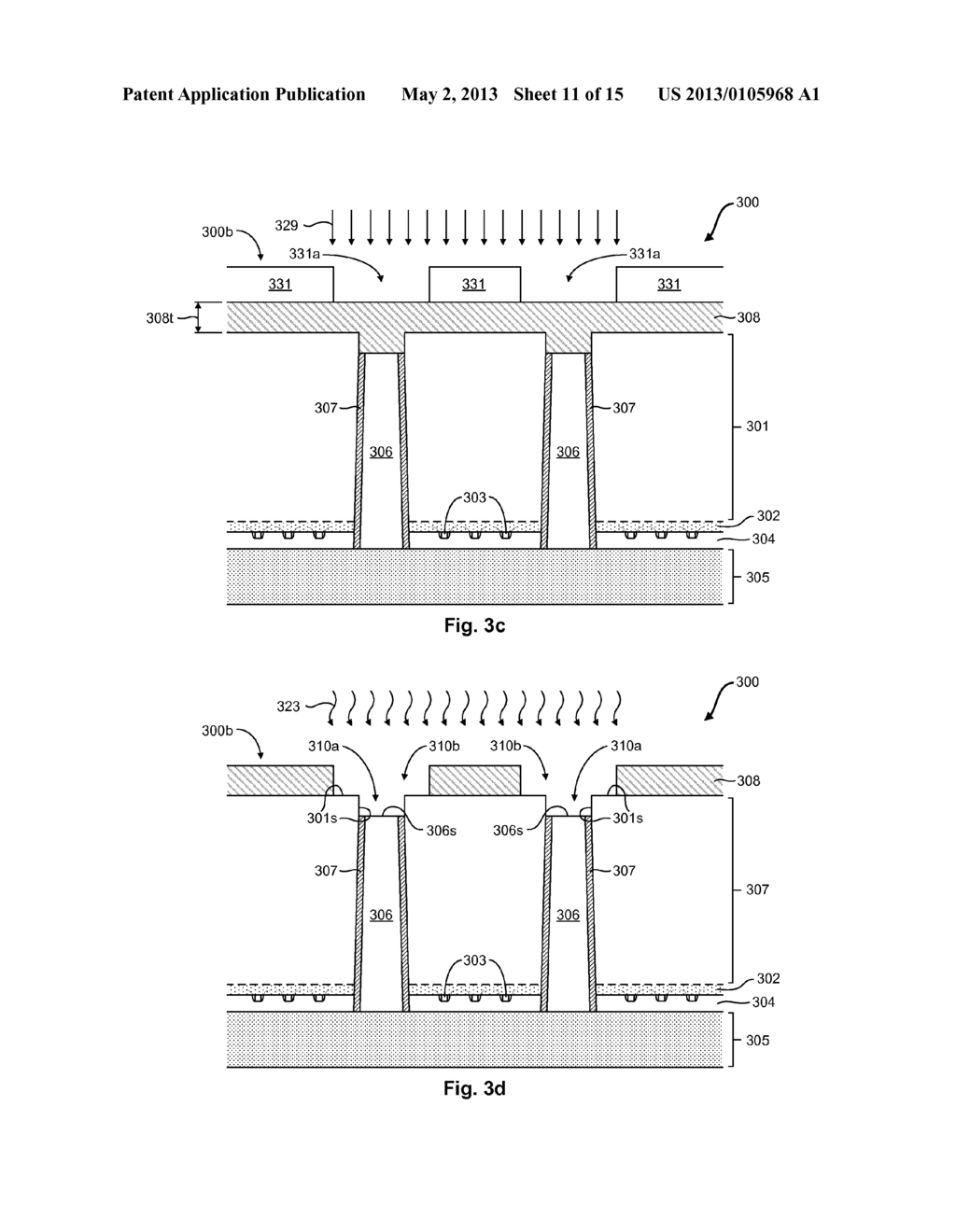 TSV Backside Processing Using Copper Damascene Interconnect Technology - diagram, schematic, and image 12