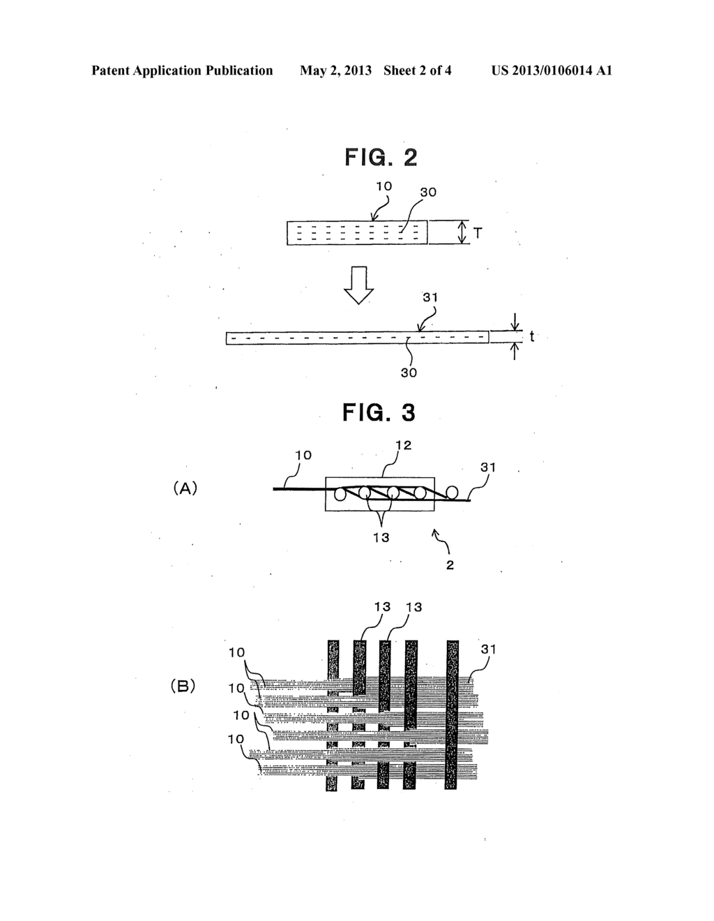 PROCESS AND APPARATUS FOR PRODUCING SHEET-SHAPED PREPREG - diagram, schematic, and image 03