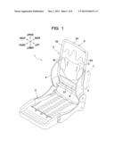 VEHICLE SEAT diagram and image