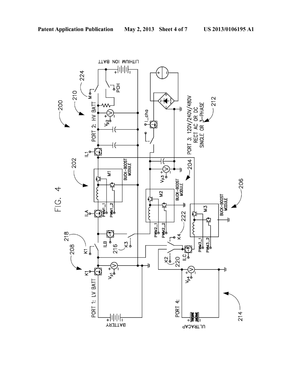 APPARATUS AND METHOD FOR RAPIDLY CHARGING AN ELECTRIC VEHICLE - diagram, schematic, and image 05