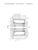 MOTOR INCLUDING HEAT RADIATING RESIN diagram and image