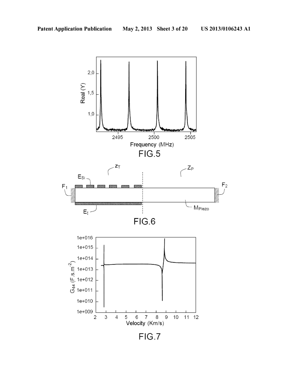 Acoustic Wave Electromechanical Device Comprising a Transduction Region     and an Extended Cavity - diagram, schematic, and image 04