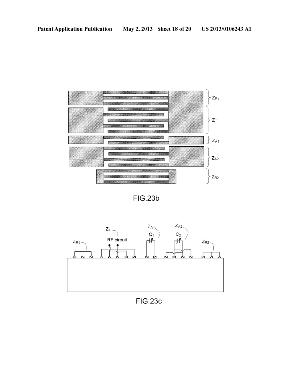 Acoustic Wave Electromechanical Device Comprising a Transduction Region     and an Extended Cavity - diagram, schematic, and image 19