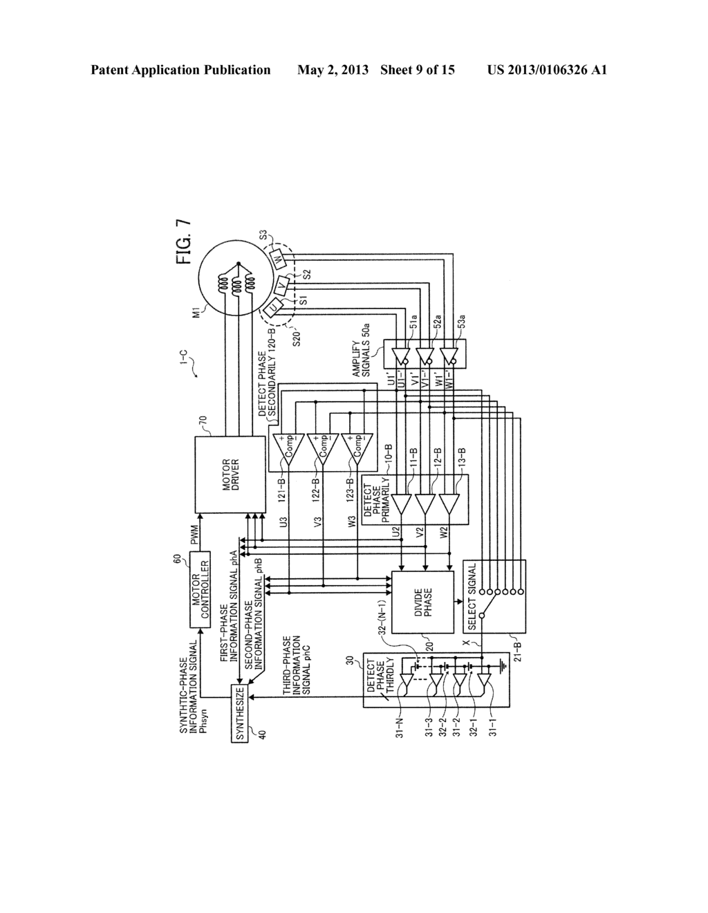 MOTOR DRIVE CONTROLLER AND CONTROL METHOD - diagram, schematic, and image 10