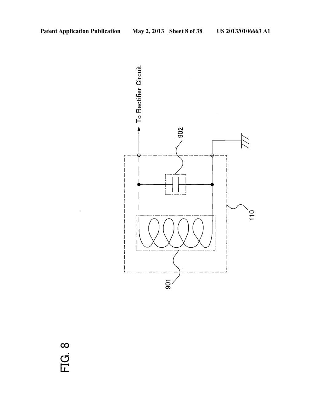 RADIO FIELD INTENSITY MEASUREMENT DEVICE, AND RADIO FIELD INTENSITY     DETECTOR AND GAME CONSOLE USING THE SAME - diagram, schematic, and image 09