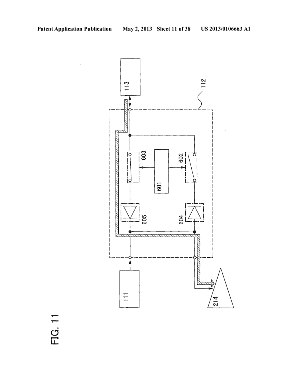 RADIO FIELD INTENSITY MEASUREMENT DEVICE, AND RADIO FIELD INTENSITY     DETECTOR AND GAME CONSOLE USING THE SAME - diagram, schematic, and image 12