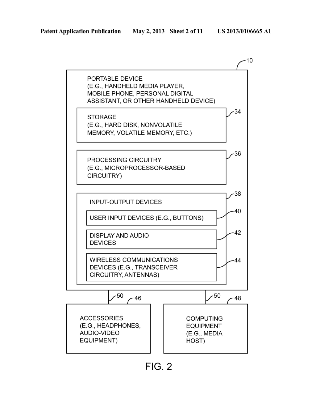 ANTENNAS FOR HANDHELD ELECTRONIC DEVICES - diagram, schematic, and image 03