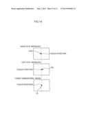 THREE-DIMENSIONAL DISPLAY DEVICE, THREE-DIMENSIONAL IMAGE CAPTURING     DEVICE, AND POINTING DETERMINATION METHOD diagram and image