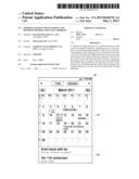 TERMINAL HAVING TOUCH SCREEN AND METHOD FOR DISPLAYING DATA THEREOF diagram and image