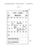 TERMINAL HAVING TOUCH SCREEN AND METHOD FOR DISPLAYING DATA THEREOF diagram and image