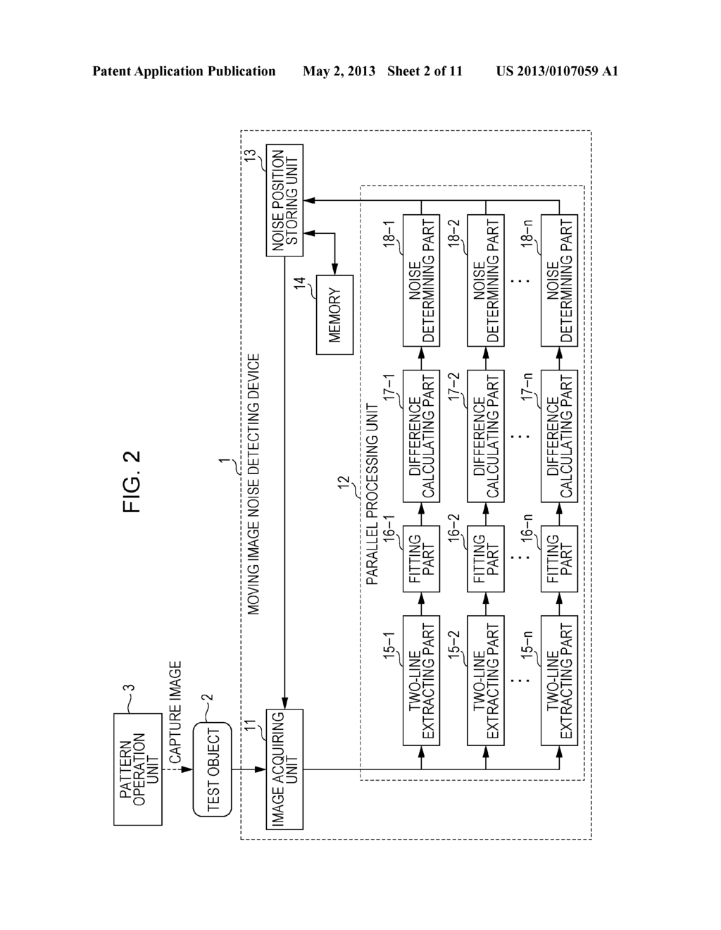 NOISE DETECTING DEVICE, NOISE DETECTING METHOD, AND PROGRAM - diagram, schematic, and image 03