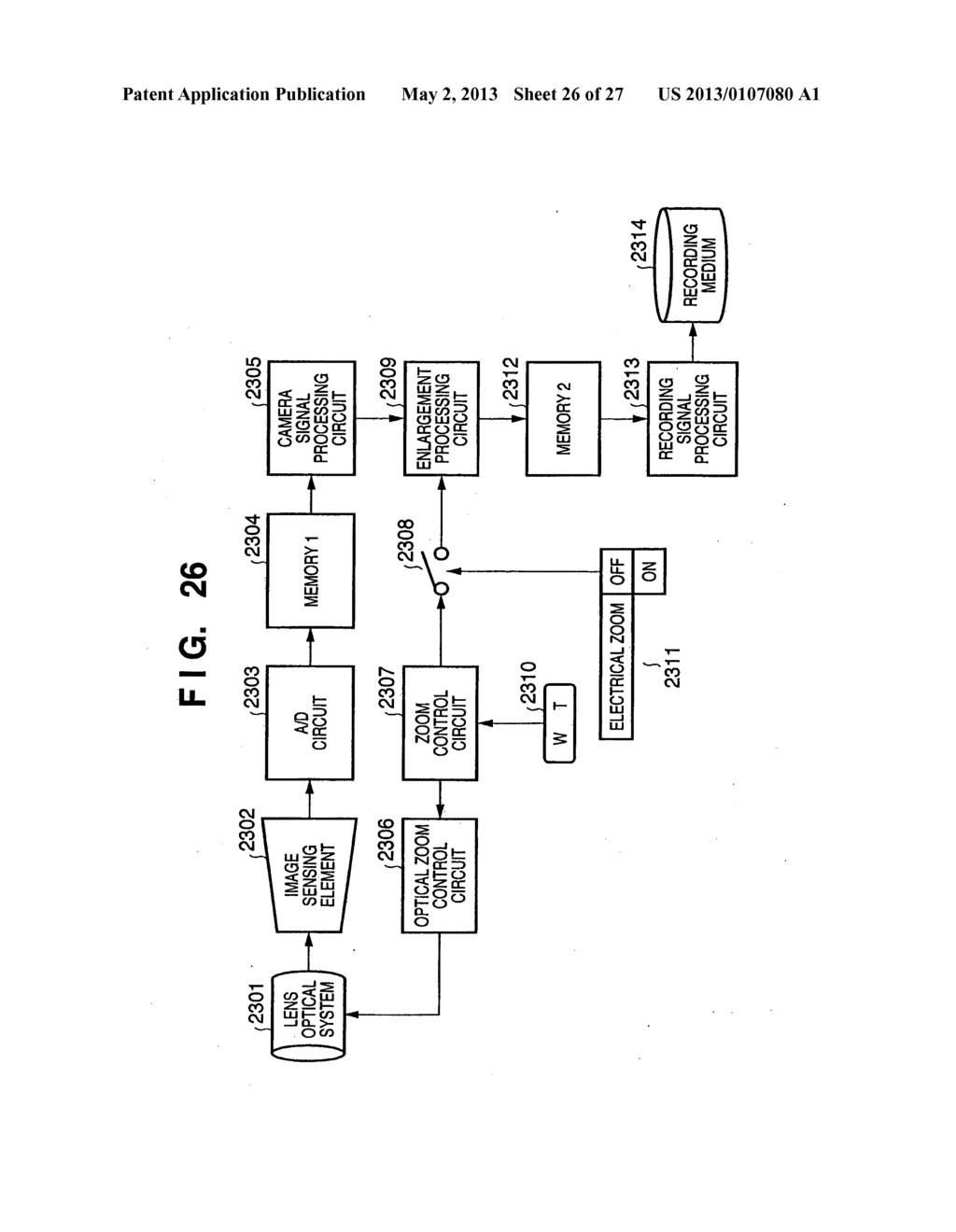 SIGNAL PROCESSING APPARATUS AND IMAGE DATA GENERATION APPARATUS WITH     ELECTRONIC REDUCTION AND ENLARGEMENT SIGNAL PROCESSING CAPABILITIES - diagram, schematic, and image 27