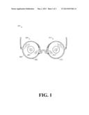 Eyewear For Treatment of Vestibular Maladies diagram and image