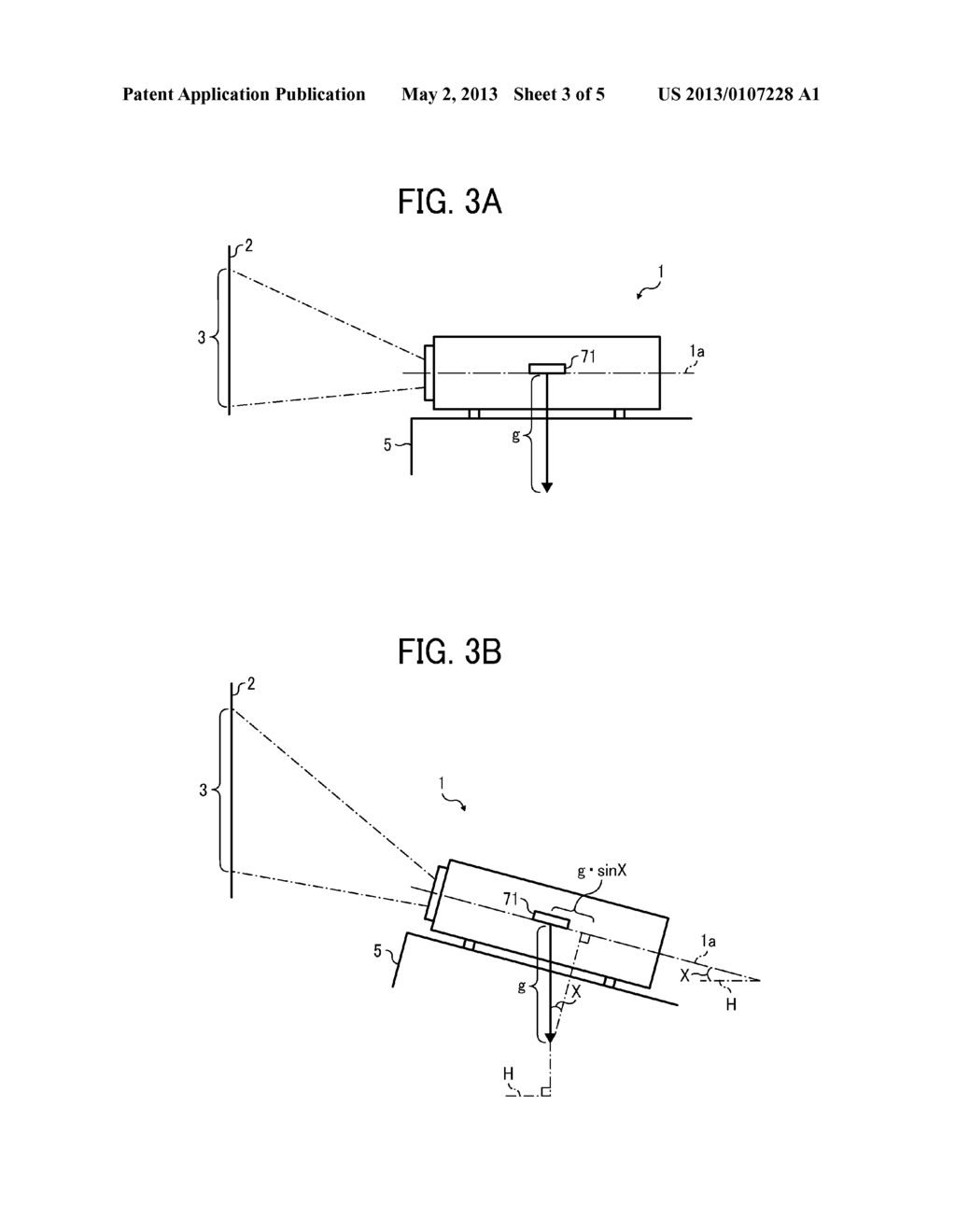 PROJECTOR DEVICE, DISTORTION CORRECTION METHOD, AND RECORDING MEDIUM     STORING DISTORTION CORRECTION PROGRAM - diagram, schematic, and image 04