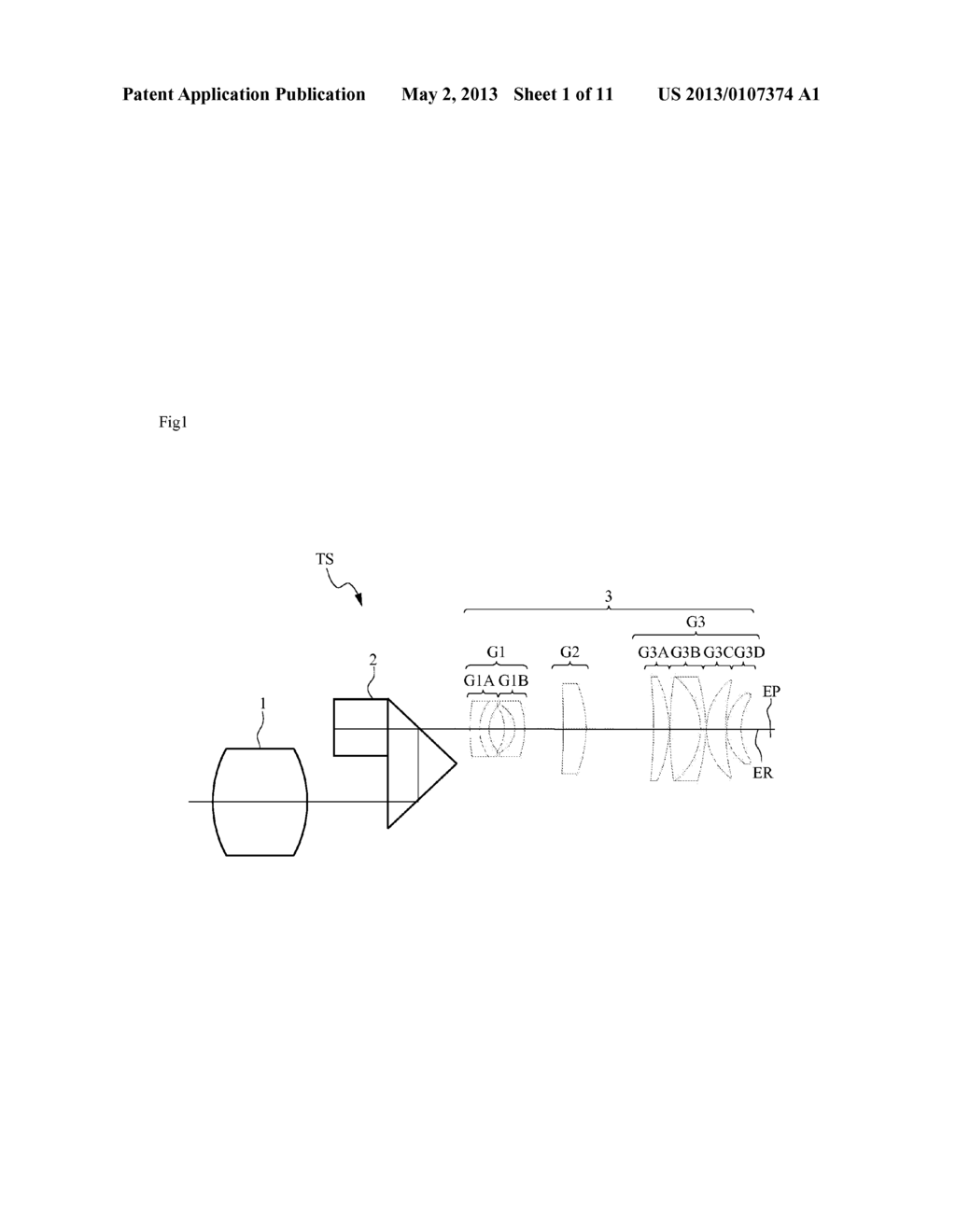 OCULAR LENS AND OPTICAL APPARATUS INCLUDING OCULAR LENS - diagram, schematic, and image 02