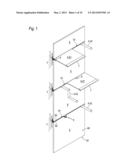 Suspension Device For Presenting Goods, Having A Profile Rail And A     Primary Support That Can Be Hung Therein diagram and image