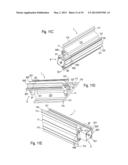 Suspension Device For Presenting Goods, Having A Profile Rail And A     Primary Support That Can Be Hung Therein diagram and image