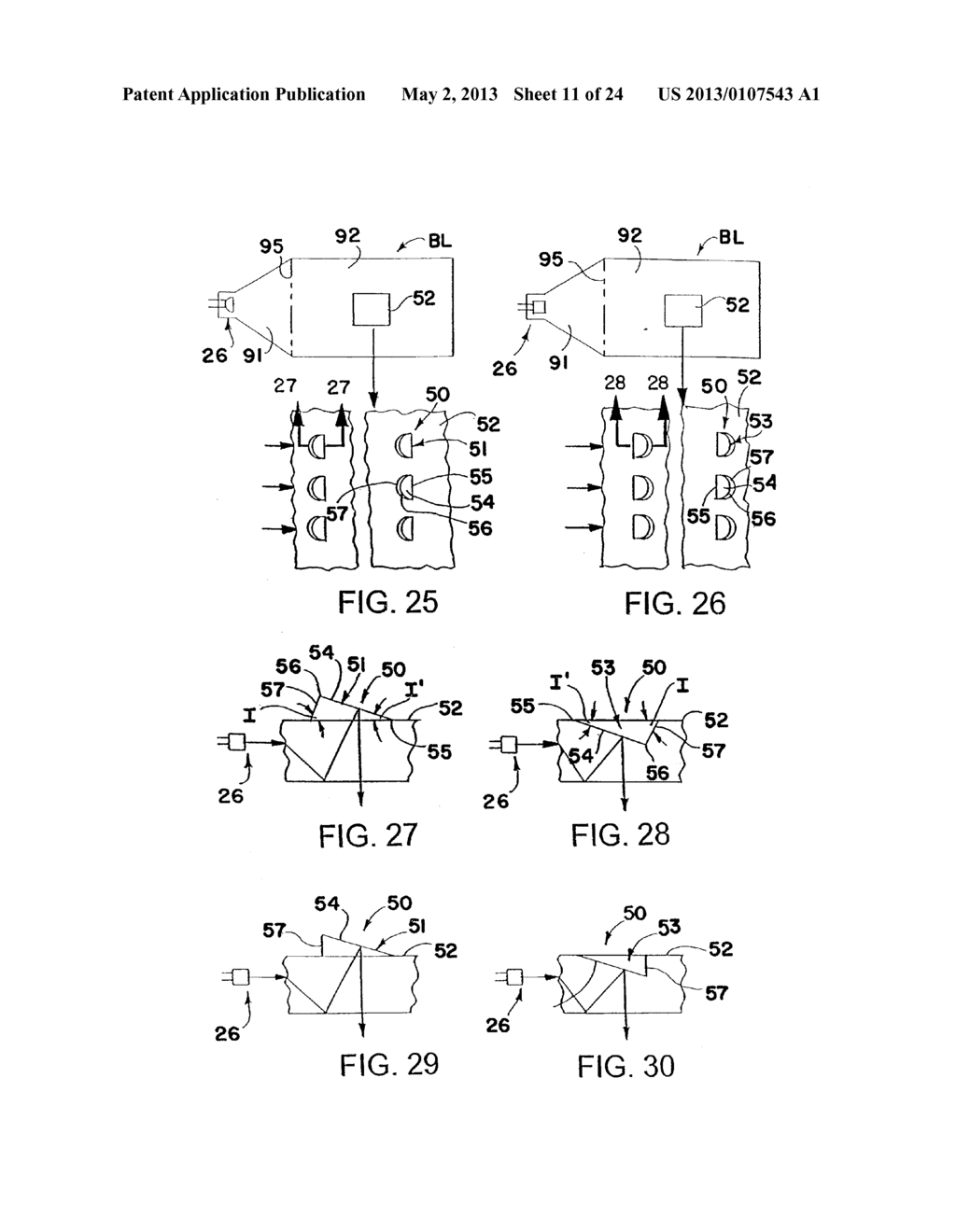 LIGHT REDIRECTING FILMS AND FILM SYSTEMS - diagram, schematic, and image 12