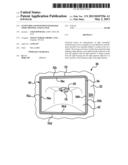 GLOVE BOX COVER WITH INTEGRATED LIGHT HOUSING AND FLANGE diagram and image