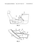 GLOVE BOX COVER WITH INTEGRATED LIGHT HOUSING AND FLANGE diagram and image