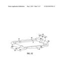 GLOVE BOX COVER WITH INTEGRATED LIGHT HOUSING AND FLANGE diagram and image