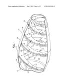 Concrete Mixing Drum Fin Structure diagram and image