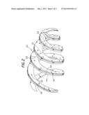 Concrete Mixing Drum Fin Structure diagram and image