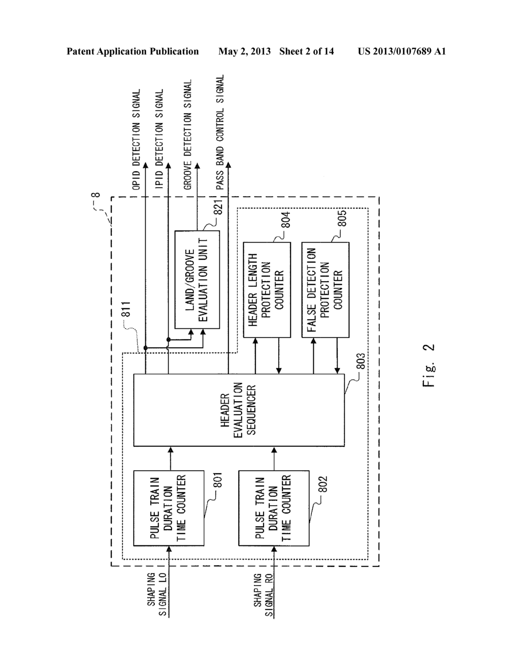 HEADER REGION EVALUATION CIRCUIT, OPTICAL DISK APPARATUS, AND HEADER     REGION EVALUATION METHOD - diagram, schematic, and image 03