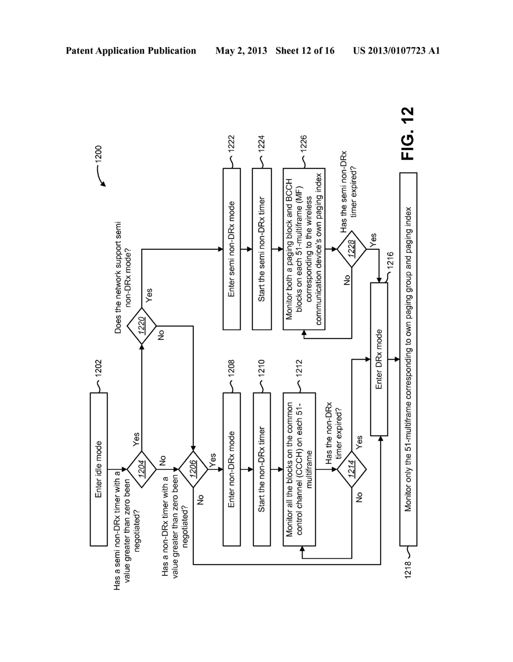 SEMI NON-DRX MODE FOR WIRELESS COMMUNICATION - diagram, schematic, and image 13