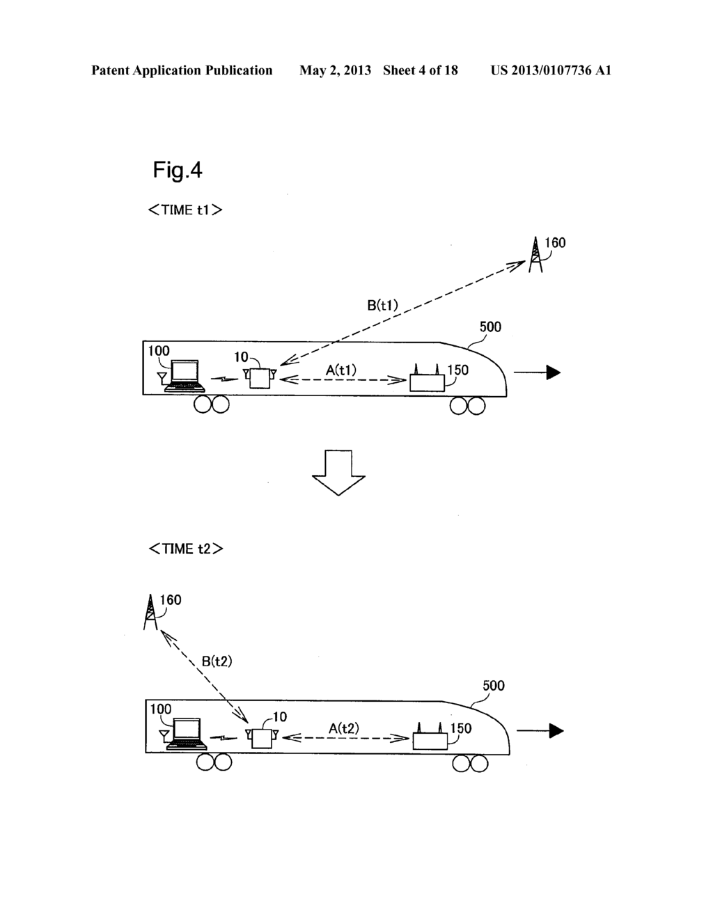 PORTABLE NETWORK COMMUNICATION DEVICE, METHOD OF SELECTING ACTIVE NETWORK     INTERFACE AND COMPUTER READABLE STORAGE MEDIUM - diagram, schematic, and image 05