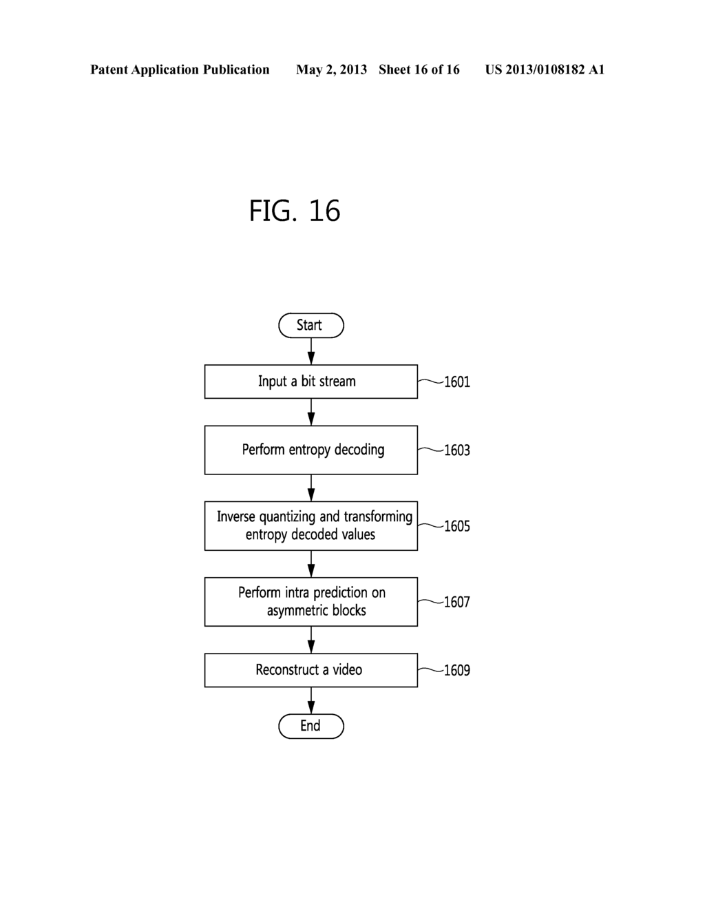 APPARATUS AND METHOD FOR ENCODING/DECODING IMAGES FOR INTRA-PREDICTION     CODING - diagram, schematic, and image 17