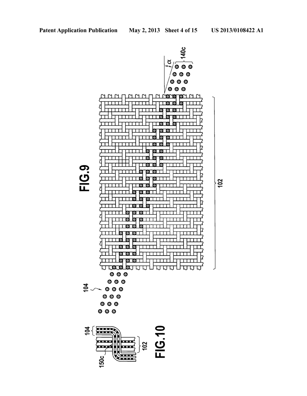 COMPOSITE MATERIAL TURBOMACHINE ENGINE BLADE OR VANE, COMPRESSOR STATOR     SEGMENT OR TURBINE NOZZLE SEGMENT INCORPORATING SUCH VANES AND METHOD FOR     MANUFACTURING SAME - diagram, schematic, and image 05