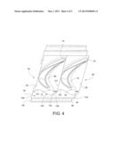 TURBINE BUCKET PLATFORM LEADING EDGE SCALLOPING FOR PERFORMANCE AND     SECONDARY FLOW AND RELATED METHOD diagram and image