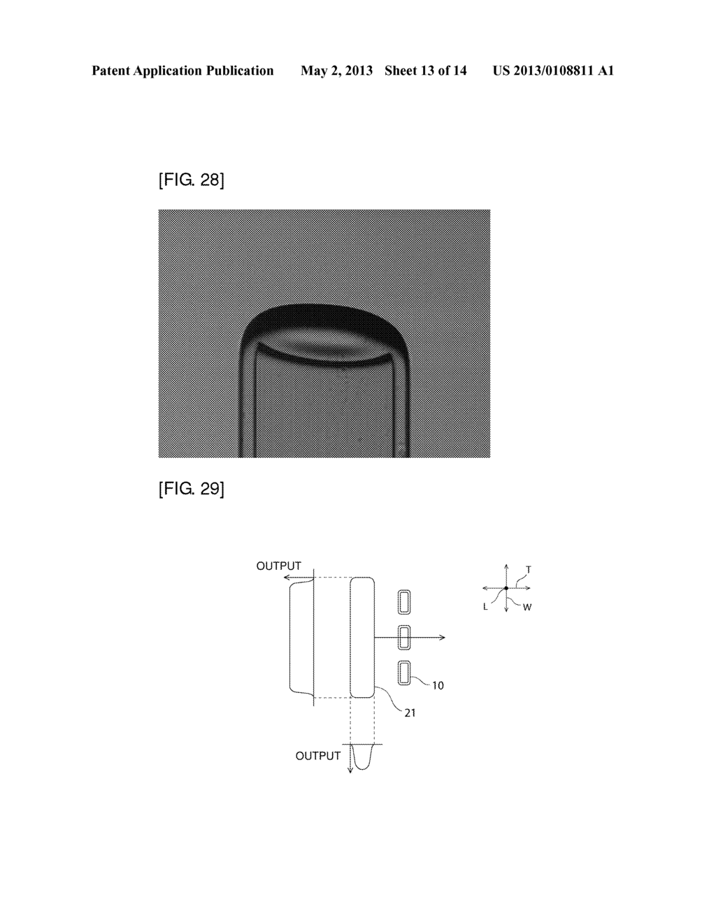 METHOD FOR PRODUCING PHOSPHOR-ENCAPSULATING CAPILLARY TUBE,     PHOSPHOR-ENCAPSULATING CAPILLARY TUBE, WAVELENGTH-CONVERTING MEMBER, AND     METHOD FOR PRODUCING WAVELENGTH-CONVERTING MEMBER - diagram, schematic, and image 14