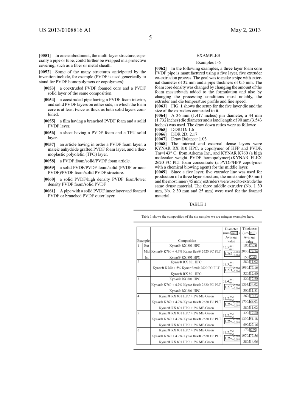 MULTI-LAYER FLUOROPOLYMER FOAM STRUCTURE - diagram, schematic, and image 07