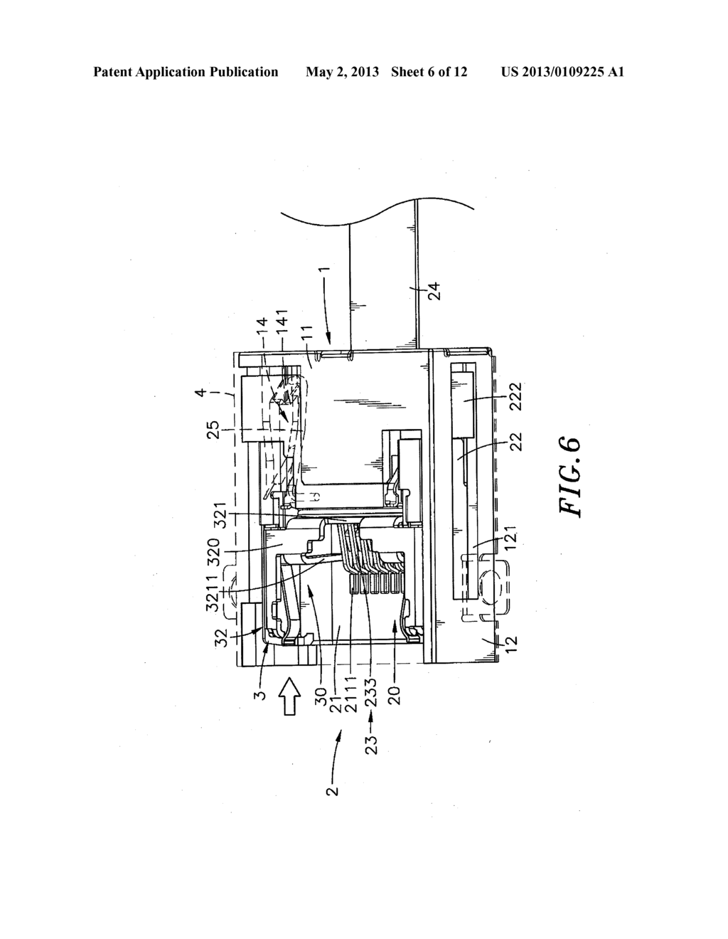 ELECTRICAL CONNECTOR HAVING LOW PROFILE CHARACTERISTICS - diagram, schematic, and image 07